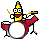 bananas with drums.gif