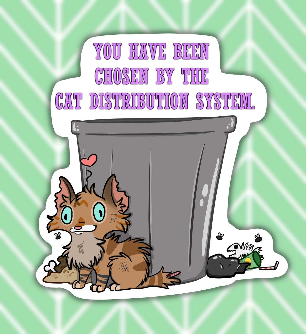 Cat Distribution System Sticker Etsy.png