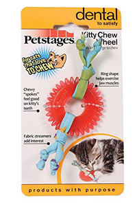 How To Stop Problem Chewing In Cats: Petstages Dental Kitty Chew Wheel