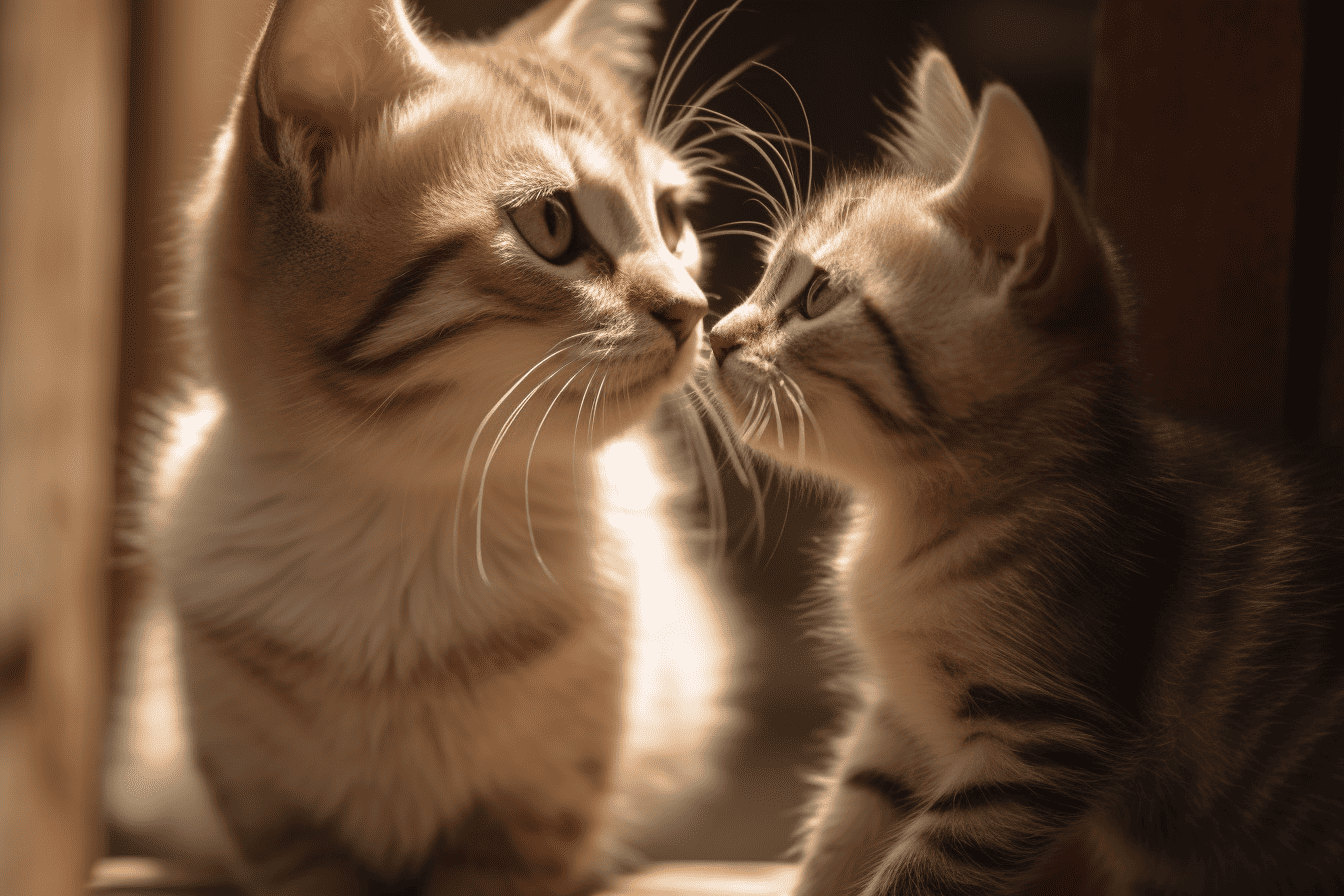 Adult cat vs kitten