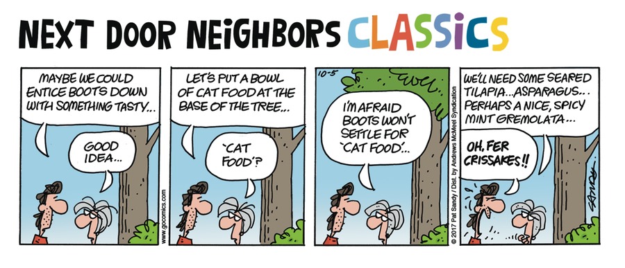 Next Door Neighbors Comic Strip for May 28, 2023 