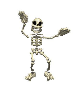 dancing skeleton gif halloween - PicMix